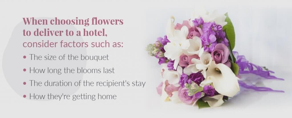 best flowers to send to hotel