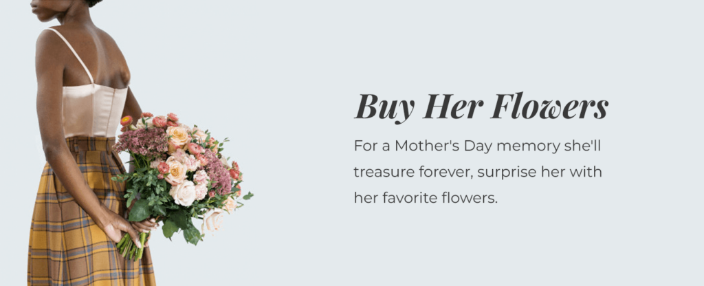 buy her flowers