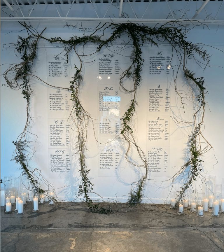 Escort Cards and Display Walls