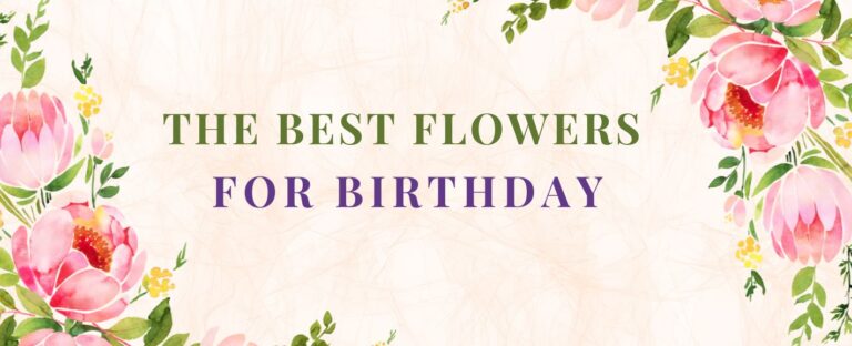 how to choose best flowers for birthday