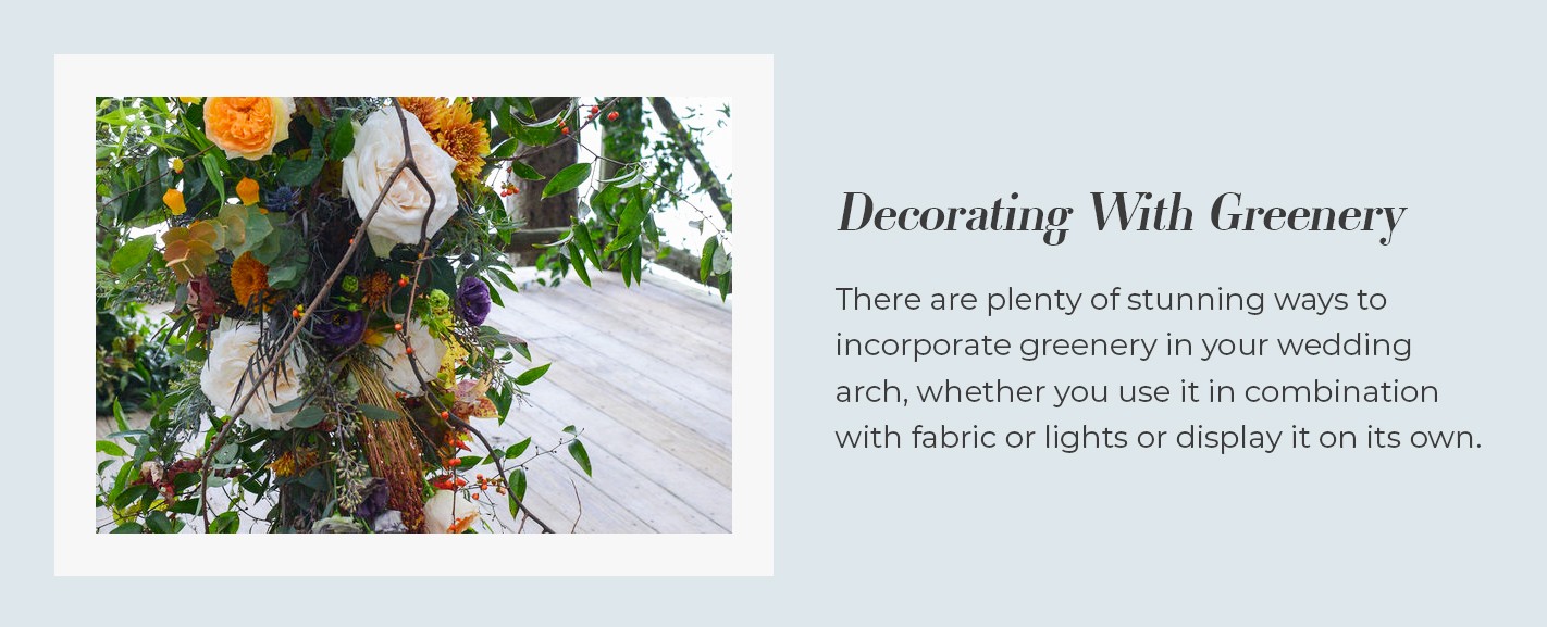 decorating with greenery